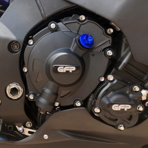 GFP Billet Pre-Drilled Oil Filler Caps - Yamaha MT-10 / SP 2016-2023
