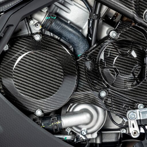 GFP Carbon Fiber Alternator & Sprocket Cover - Aprilia RSV4 R / RR / RF / Factory 2009-2023