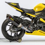 GFP Carbon Fiber Exhaust Bracket - BMW S1000RR 2015-2019