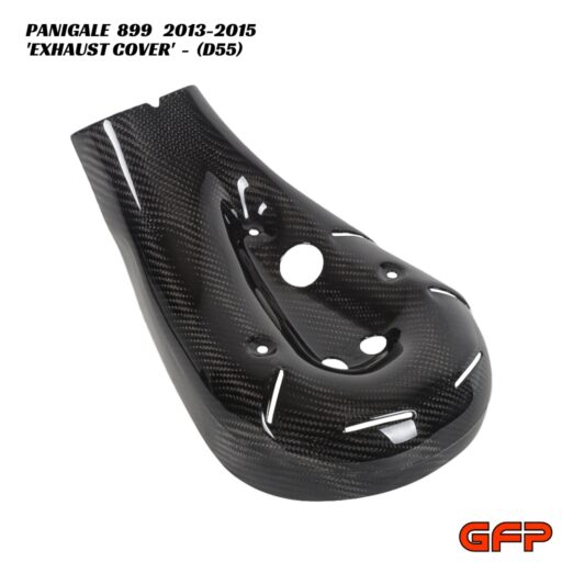GFP Carbon Fiber Exhaust Cover - Ducati Panigale 899 2013-2015
