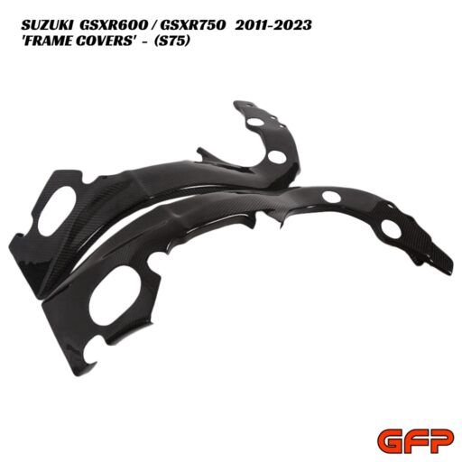 GFP Carbon Fiber Frame Covers - Suzuki GSXR600 / GSXR750 2011-2023
