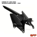 GFP Carbon Fiber Hugger With Chain Guard - Yamaha R7 2022-2023