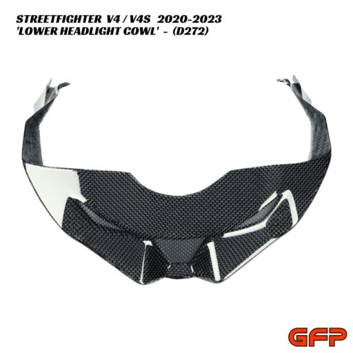GFP Carbon Fiber Lower Headlight Cowl - Ducati Streetfighter V4 / V4S 2020-2023