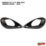 GFP Carbon Fiber Mirror Covers - Ducati Panigale V4 / S / R 2018-2023