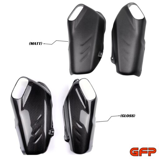 GFP Carbon Fiber OEM Exhaust Covers - Ducati Streetfighter V4 / V4S 2020-2023