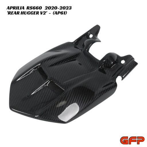 GFP Carbon Fiber Rear Hugger V2 - Aprilia RS660 2020-2023