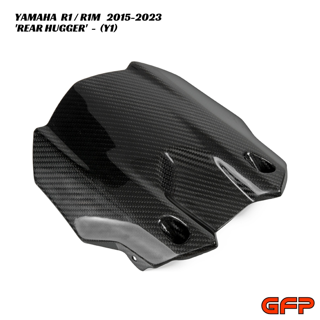 GFP Carbon Fiber Rear Hugger - Yamaha R1 / R1M 2015-2023