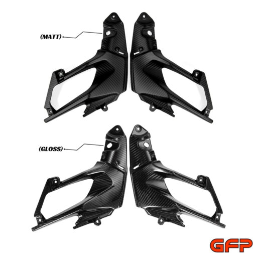 GFP Carbon Fiber Side Fairing Panels - Kawasaki Ninja 400 2018-2023