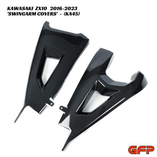 GFP Carbon Fiber Swingarm Covers - Kawasaki ZX10 2016-2023