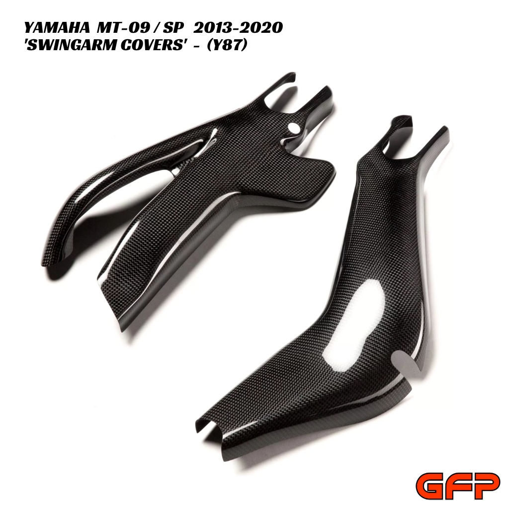 GFP Carbon Fiber Swingarm Covers - Yamaha MT-09 / SP 2013-2020