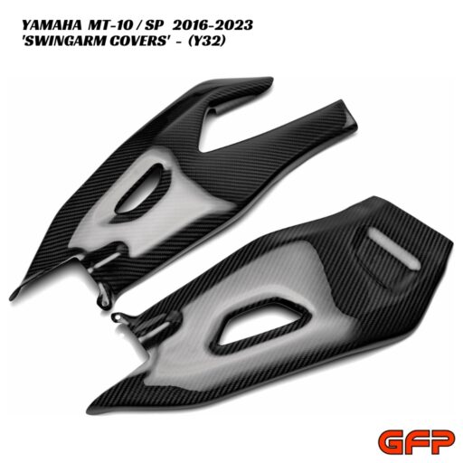 GFP Carbon Fiber Swingarm Covers - Yamaha MT-10 / SP 2016-2023