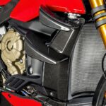 GFP Carbon Fiber UPPER Radiator Covers - Ducati Streetfighter V4 / V4S 2020-2023