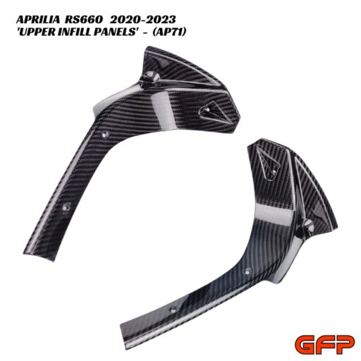 GFP Carbon Fiber Upper Infill Panels - Aprilia RS660 2020-2023