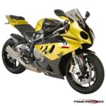 Powerbronze Airflow Double Bubble Screens - 400-B103 - BMW S1000RR / HP4 2009-2014