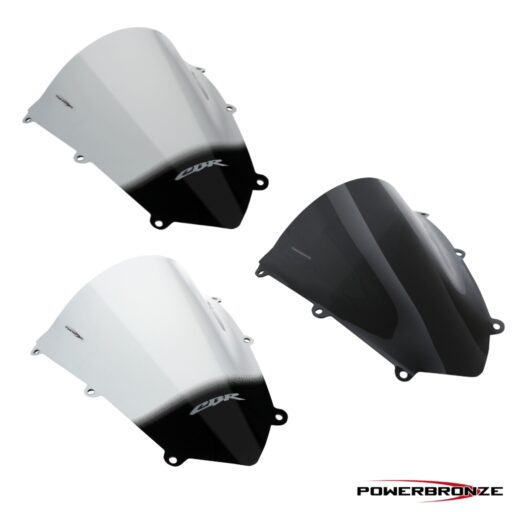 Powerbronze Airflow Double Bubble Screens - 400-H121 - Honda CBR600RR 2007-2012