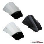 Powerbronze Airflow Double Bubble Screens - 400-T109 - Triumph Daytona 675 2006-2008