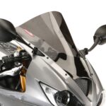 Powerbronze Airflow Double Bubble Screens - 400-T109 - Triumph Daytona 675 2006-2008