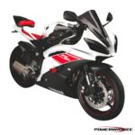 Powerbronze Airflow Double Bubble Screens - 400-Y119 - Yamaha R6 2008-2016