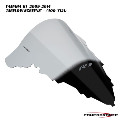 Powerbronze Airflow Double Bubble Screens - 400-Y121 - Yamaha R1 2009-2014