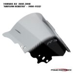 Powerbronze Airflow Double Bubble Screens - 400-Y132 - Yamaha R3 2015-2018