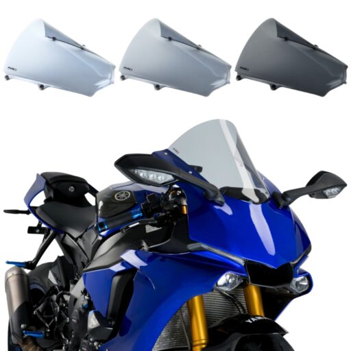 Puig R-Racer Double Bubble Screens - 3632 - Yamaha R1 / R1M 2015-2019