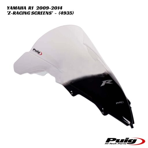 Puig Z-Racing Double Bubble Screens - 4935 - Yamaha R1 2009-2014
