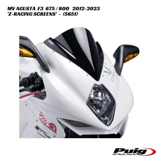 Puig Z-Racing Double Bubble Screens - 5651 - MV Agusta F3 675 / 800 2012-2023