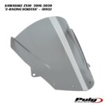 Puig Z-Racing Double Bubble Screens - 8912 - Kawasaki ZX10 2016-2020