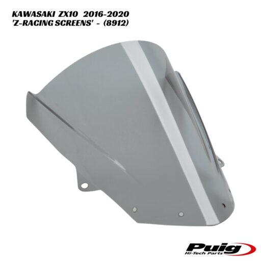 Puig Z-Racing Double Bubble Screens - 8912 - Kawasaki ZX10 2016-2020
