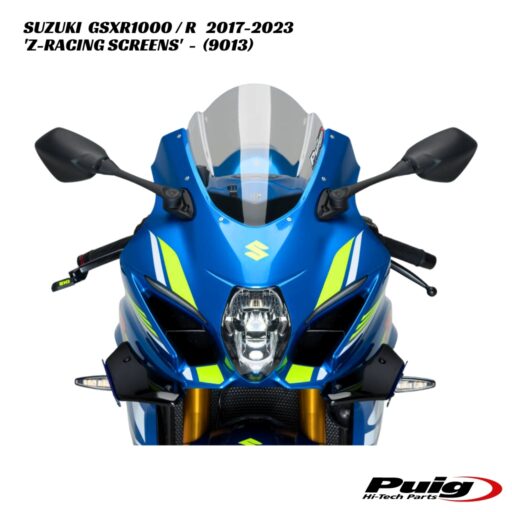 Puig Z-Racing Double Bubble Screens - 9013 - Suzuki GSXR1000 / R 2017-2023