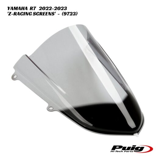 Puig Z-Racing Double Bubble Screens - 9723 - Yamaha R7 2022-2023
