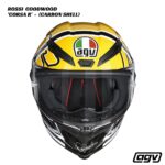 AGV Corsa R Helmet - ROSSI GOODWOOD