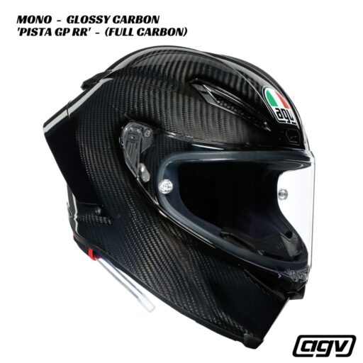 AGV Pista GP RR Carbon Helmet - MONO GLOSSY CARBON