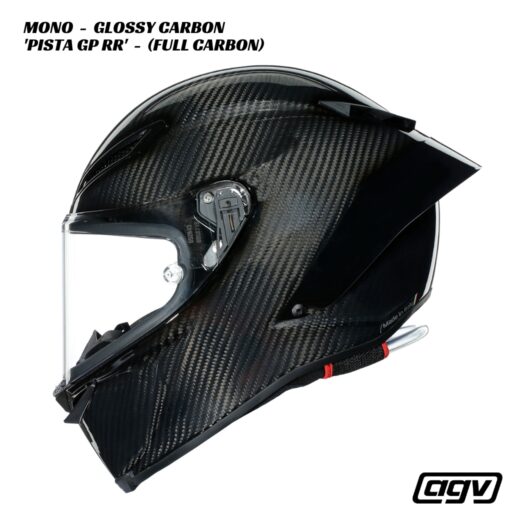 AGV Pista GP RR Carbon Helmet - MONO GLOSSY CARBON