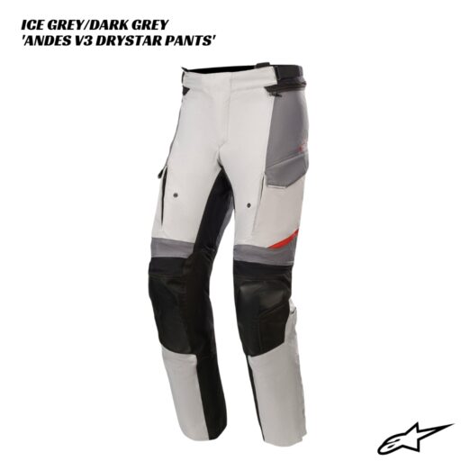 Alpinestars Andes V3 Drystar Pants - ICE GREY/DARK GREY
