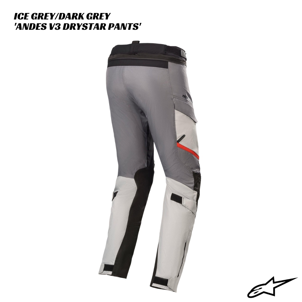 Alpinestars Andes V3 Drystar Pants - ICE GREY/DARK GREY