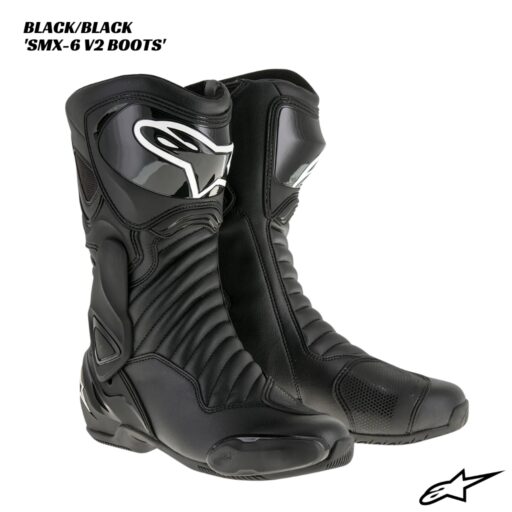 Alpinestars SMX-6 V2 Boots - BLACK/BLACK