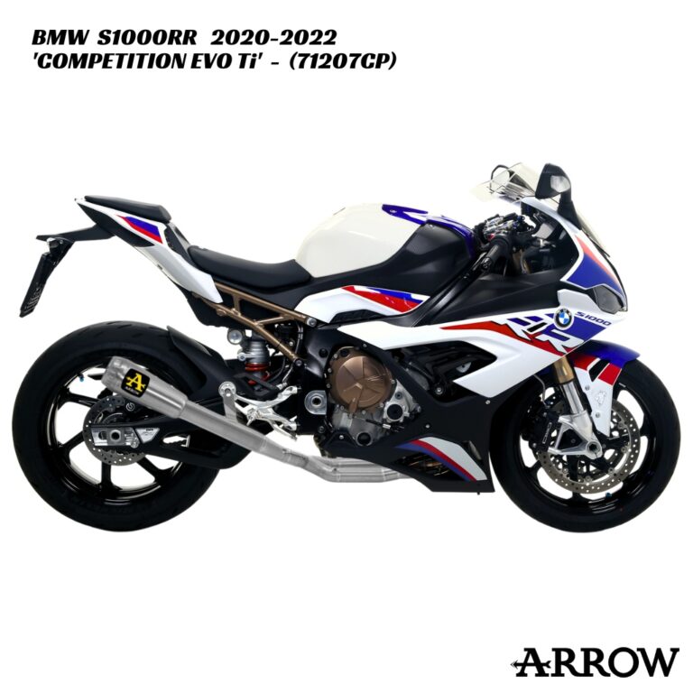 Arrow Competition EVO Full Titanium System - 71207CP - BMW S1000RR / M1000RR 2020-2022