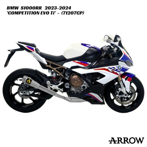 Arrow Competition EVO Full Titanium System - 71207CP - BMW S1000RR / M1000RR 2023-2024