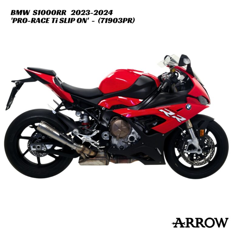 Arrow Pro-Race Titanium Slip-On Exhaust - 71903PR - BMW S1000RR / M1000RR 2023-2024