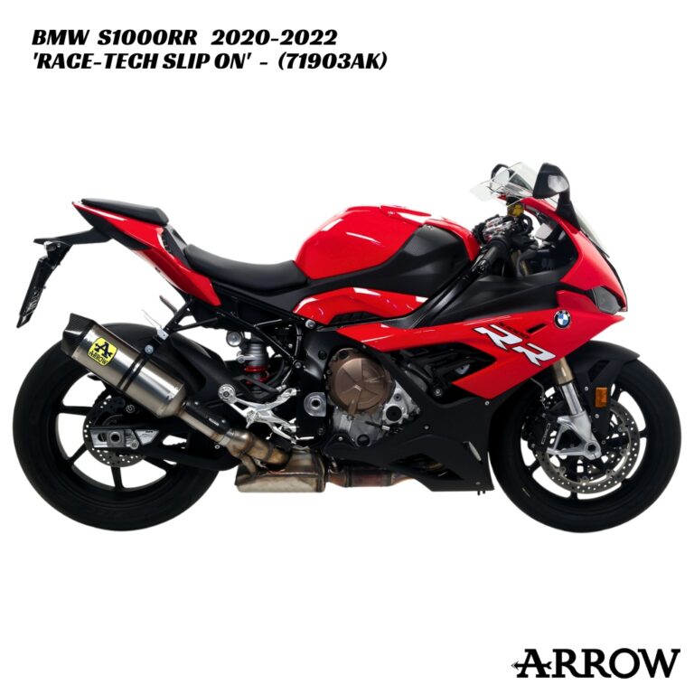 Arrow Race-Tech Aluminium Slip-On & Mid-Pipe - 71903AK - BMW S1000RR / M1000RR 2020-2022