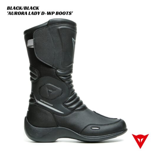 Dainese Aurora Lady D-WP Boots - BLACK/BLACK