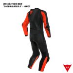 Dainese Laguna Seca 5 1PC Leather Suit - BLACK/FLUO RED