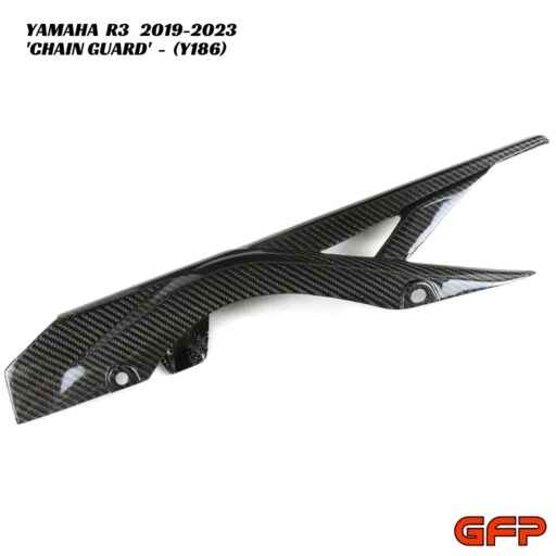 GFP Carbon Fiber Chain Guard - Yamaha R3 2019-2023