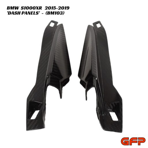 GFP Carbon Fiber Dash Panels - BMW S1000XR 2015-2019