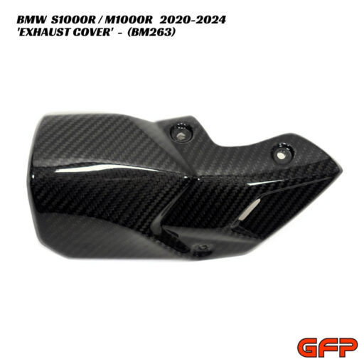 GFP Carbon Fiber Exhaust Cover - BMW S1000R / M1000R 2020-2024