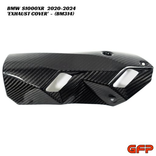 GFP Carbon Fiber Exhaust Cover - BMW S1000XR 2020-2024