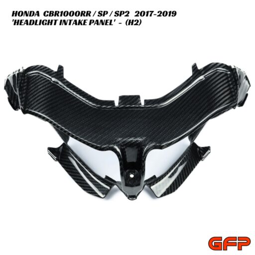 GFP Carbon Fiber Headlight Intake Panel - Honda CBR1000RR / SP / SP2 2017-2019