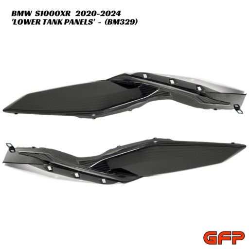 GFP Carbon Fiber Lower Tank Side Panels - BMW S1000XR 2020-2024
