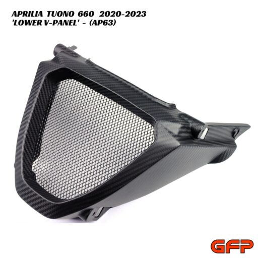 GFP Carbon Fiber Lower V-Panel - Aprilia Tuono 660 2020-2023